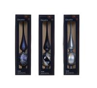 KAEMINGK-Cimier en verre bleu - H 31 cm