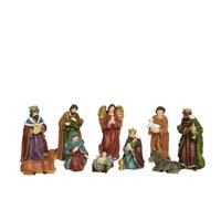 KAEMINGK-Crèche de Noël en polyrésine - L 5,7 x H 13 cm