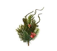 KAEMINGK-Décoration de Noël avec mousse et champignon Mushroom spray paillettes - 25 cm