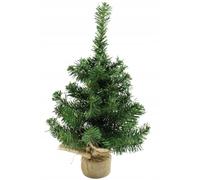 Kaemingk Everlands Mini Sapin de Noël Artificiel avec Sac de Jute 45 cm