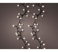 Guirlande scintillante sphérique compact EDM - esprit de noël - 14m - lumière chaude - 500 ampoules LED - 71026 G