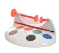 Kaemingk Kit de décoration de Pâques pour peindre les œufs avec support 8 couleurs & 1 pinceau