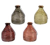 KAEMINGK-Piège à guêpes coloris multicolore en verre - diamètre 12,5 cm