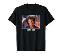 Kämmt David 90er Retro Vintage TV KITT Star Camp Funny Fun T-Shirt