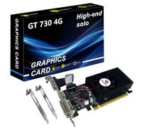 KAER GT 730 Carte graphique 4 Go DDR3 DirectX 11 128 bits DP/DVI-D/HDMI PCI Express 2.0 Carte vidéo Nvidia