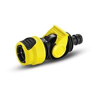 Kärcher Raccord enfichable 2.645-198.0 plastique avec vanne de régulation Jaune et Noir