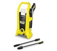Kärcher K 2 Battery Nettoyeur haute pression Compact Batterie 340 l/h Noir, Jaune