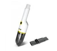 Kärcher Aspirateur à main sans fil CVH 2-4, aspirateur ramasse-miettes compact et léger pour une utilisation rapide, bac à poussière : 0,15 l, poids : 0,59 kg, suceur plat 2 en 1, batterie vendue