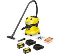 Kärcher Aspirateur eau et poussière à batterie WD 4-18 Dual Battery Set