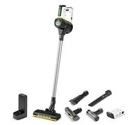 Kärcher Aspirateur sans Fil VC 7 Signature Line, 2 Vitesses d'Aspiration, Autonomie : 60 Min, Poids : 2,6 kg, 2 Batteries (25,2V), Support Mural, Buse pour Sols, Fentes et Meubles, Mini-Brosse Turbo