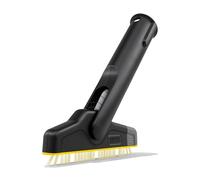Kärcher Brosse XXL pour joints, Accessoire Vapeur, Idéal pour le Nettoyage Joints de Salle de bain et Cuisine, Noir