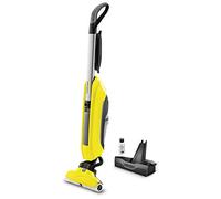 Kärcher FC 5 - Nettoyeur de sol pour sols durs - Nettoie et ramasse les saletés sans effort, sans frotter - 60 m² par réservoir d'eau Jaune