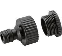 Kärcher Home & Garden 2.645-006.0 plastique Raccord de robinet raccord enfichable, 24,2 mm (3/4\ ) (filet int.), 18,7 mm (1/2\ )