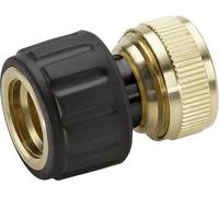 Kärcher Home & Garden 2.645-018.0 laiton Adaptateur de tuyau Ø 19 mm (3/4\ ) avec système aquastop