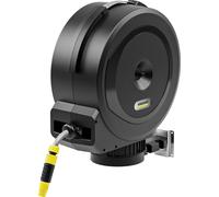 Kärcher Enrouleur de tuyau HBX 5.35 automatique : tuyau de 35 m, tuyau de raccordement : 1,5 m, retour automatique du tuyau, confortable et flexible, noir