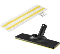 Kärcher Set de ventilation + chiffon en microfibre Easyfix compatibles avec les nettoyeurs à vapeur Kärcher SC - Pour sols adaptés