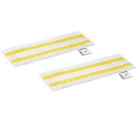Kärcher Universal floor cloth set EasyFix Tête balai serpillère jetable Blanc, Jaune
