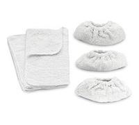 Kärcher jeu de chiffonnettes (3 bonnettes + 2 serpillères) pour nettoyeurs vapeu réf 6.960-019.0 G