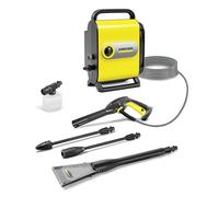 KÄRCHER K Silent Nettoyeur Haute Pression | Pression : max. 130 bar, débit max. 420 l/h, Lance Vario Power Jet, rotabuse, flexible 6 m, jaune
