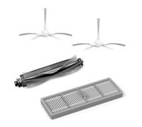 KÄRCHER Kit d'Accessoires RVF 7, pour Robot Aspirateur Laveur, avec 1 Brosse Principale, 2 Brosses Latérales & 1 Filtre