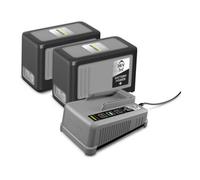 Chargeur + Batterie 2X 36V 7,5 Ah Kit de démarreur Batterie + 36/75