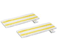Kärcher Universal floor cloth set EasyFix Tête balai serpillère jetable Blanc, Jaune