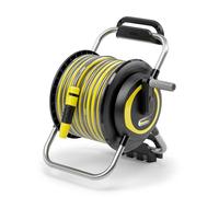 Kärcher Kit porte-tuyau HR 4.30 : flexible, facile à ranger au mur et pour une utilisation mobile dans le jardin, support de seringue, avec tuyau de 30 m et accessoires, noir