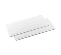 Kärcher KV4, 2 chiffons doux avec patte auto aggripante adaptés aux surfaces sensibles aux rayures telles que les façades de cuisine, le bois., Anthracite