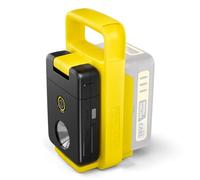 Kärcher Lampe Multifonctions à Batterie MFL 2-18, 2 Niveaux de Luminosité, max. 280 lm, Batterie Externe Intégrée, Connexion USB C/USB A, Poids: 0,4kg, Livré Sans la Batterie 18V de Kärcher Compatible