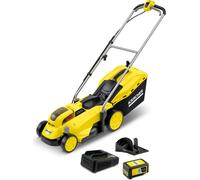 Kärcher LMO 18-33 Battery Set Tondeuse à gazon poussée Batterie Noir, Jaune