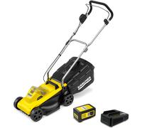 Tondeuse à gazon sans fil Karcher LMO 2-18 - Coupe 32 cm- mulshing- 250 m²- Batterie 18V 2-5 Ah