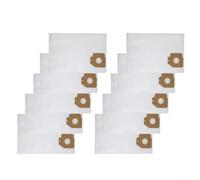 Kärcher Lot de 10 sacs d'aspirateur de rechange pour modèles CV30/CV38-2 en non-tissé résistants aux déchirures