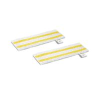Kärcher Universal floor cloth set EasyFix Tête balai serpillère jetable Blanc, Jaune
