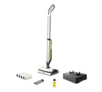 Kärcher Nettoyeur de Sols FC 7 Cordless Extra, sans Fil avec 4 Rouleaux Microfibres, Autonomie : 45 Min, Zone de Nettoyage par Charge de Batterie : 135 m², en Exclusivité sur Amazon