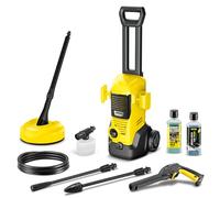 Kärcher Nettoyeur Haute Pression K 2 Premium FJ Home, Pression max 110 bar, Débit 360 l/h, Surface 20 m²/h, Filtre à Eau, Poids 4,2kg, Pistolet Haute Pression, Lance, Rotabuse, Buse à Mousse, Home Kit