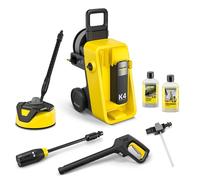 Kärcher Nettoyeur Haute Pression K 4 Comfort Premium Home, Max. 130 Bar, Débit : 420 l/h, Surface : 30 m²/h, Flexible Haute Pression Extra Souple, Enrouleur de Tuyau, Multi Jet 4 en 1, Home Kit