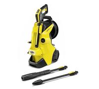Kärcher Nettoyeur Haute Pression K 4 Premium Power Control: Support Intelligent par Une App - la Solution adaptée aux Fortes salissures - INCL. Enrouleur de Tuyau Jaune/Noir