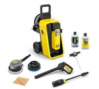 Kärcher Nettoyeur Haute Pression K 5 Comfort Premium Car, Pression : 145 Bar, débit : 500 l/h, Surface : 40 m²/h, Tuyau Haute Pression Extra Flexible, Enrouleur de Tuyau, Multi Jet 4 en 1, Car Kit