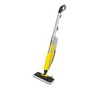 Kärcher Nettoyeur Vapeur SC 2 Upright EasyFix, Préchauffage : 30 s, Surface : 50 m², Réservoir : 0,4 l, Puissance : 1600 W, avec Buse de Sol EasyFix, Serpillière Microfibres, Cartouche Détartrante
