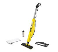 Kärcher Nettoyeur Vapeur SC 3 Upright EasyFix, Préchauffage : 0,5 min, Surface : 60 m², Réservoir : 0,5 l, Puissance : 1 600 W, avec Buse de Sol, Serpillière, Adaptateur Tapis, Cartouche Détartrante