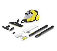 Kärcher Nettoyeur Vapeur SC 5 EasyFix avec Fonction VapoHydro, Pression Vapeur : 4,2 bar, Préchauffage : 3 min, Surface : 150 m², Réservoir : 0,5 l + 1,5 l, avec Kit de Nettoyage Sol EasyFix & Buses