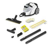 Kärcher Nettoyeur Vapeur SC 5 EasyFix Iron Plug, Blanc, Pression Vapeur : 4,2 bar, Préchauffage : 3 min, Surface : 150 m², Réservoir : 0,5 l + 1,5 l
