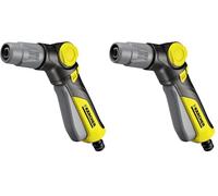 Kärcher Pistolet d'arrosage Plus, Poignée rotative, Réglage du débit (Lot de 2)
