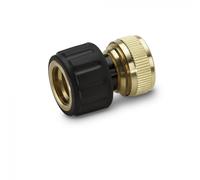 Raccord rapide laiton pour tuyaux de 19mm Aquastop - KÄRCHER - 26450180