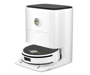 KÄRCHER Robot aspirateur-Laveur RVF 7 Comfort Extra avec Station Multifonctions, Commande Via Application, Navigation LiDAR, caméra, IA, détection des pièces et des Obstacles, pour sols durs et Tapis