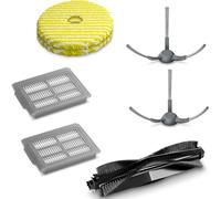 KÄRCHER Kit d'Accessoires RVM 4, pour RVM 4 Comfort, Maintenance Complète et Longue Durée, Inclus Brosse Principale, Pads, Filtres et Brosses Latérales