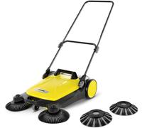 Kärcher Balayeuse 2 en 1 S 4 Twin – Jaune/Noir, 2400 m²/h, 680 mm + jeu brosses latérales