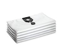Kärcher Sachets Filtrants en Non-Tissé, Sacs d'Aspirateur Eau et Poussières, Lot de 5 Pièces, Filtration Classe M Haute Résistance, pour Modèles NT 40/1 & NT 50/1