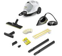 Nettoyeur vapeur avec fer à repasser Karcher SC 4 EasyFix Iron - Pression 3.5 bar- Débit vapeur 40 g/min- Fer à repasser inclus