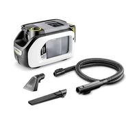 Kärcher SE 3-18 Compact Blanc Shampouineuse Aspirateur Canapé Moquette sans Fil, Puissance: 200W, Surface: 6,5m², Autonomie Batterie: 12-24 Min, Réservoir d'eau: 1,6 l, Batterie 18V Non Incluse